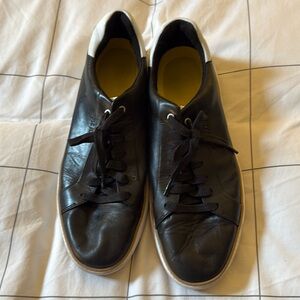 Cole Haan Black Leather Sneakers